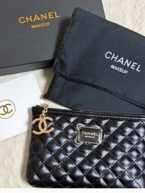Chanel Makeup cosmetic pouch